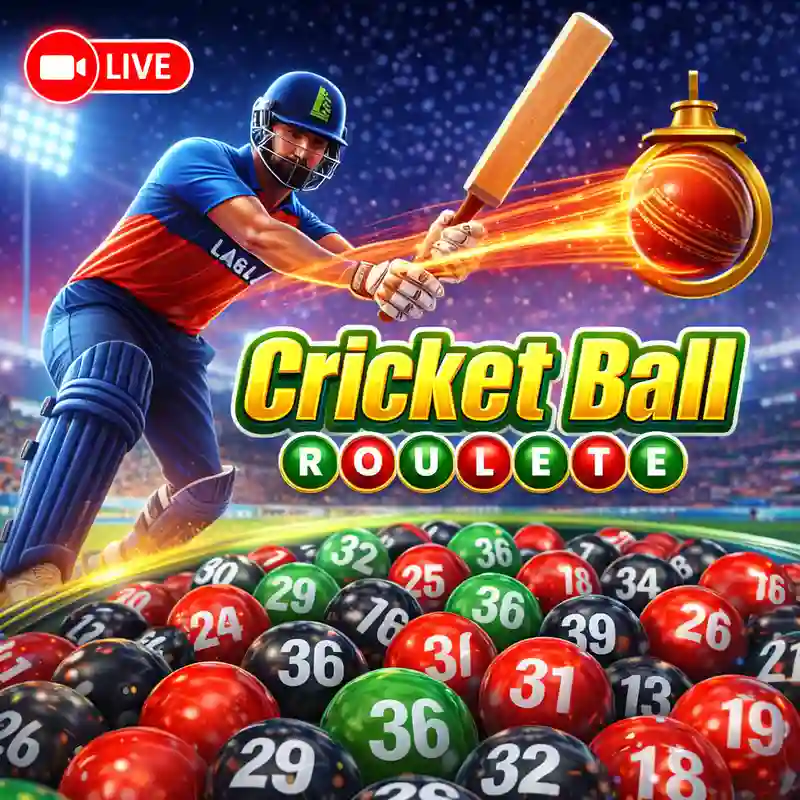 Cricket Ball Roulette Game Icon